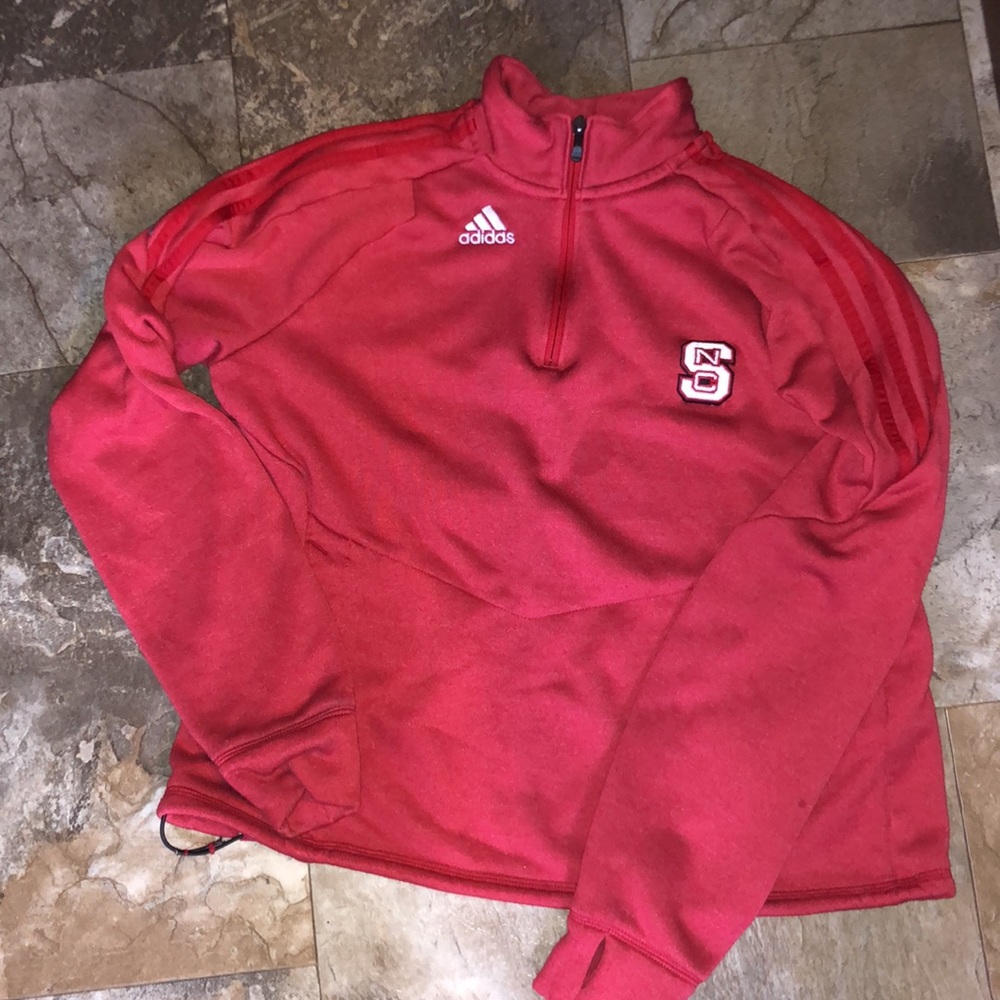 NC STATE half zip sweatshirt
